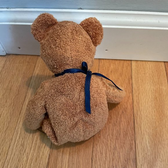 RARE WITH ERRORS--Ty Beanie Baby Fuzz The Bear - Picture 5 of 5